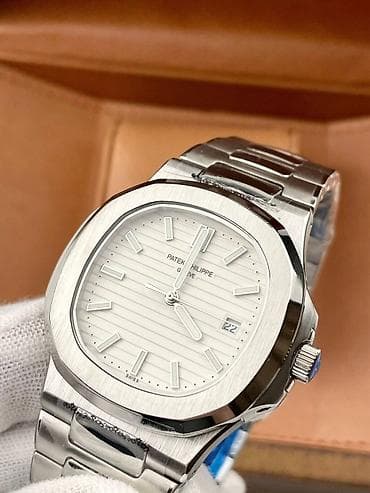 тез арада: ⌚ Patek Philippe Nautilus Automatic Нержавеющая сталь / — 8