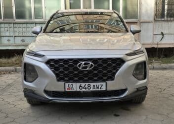 машины на заказ из кореи: Hyundai Santa Fe: 2018 г., 2.4 л, Автомат, Бензиновая, Кроссовер — 1
