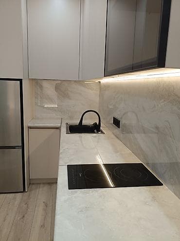 Квартиры: 1 комната, 30 м², Учкун мкр Элитка, 5 этаж, Дизайнерский ремонт — 3