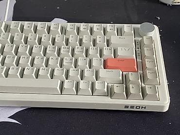 канон: Клавиатура, Asus, Механическая, Bluetooth, Проводное подключение, Размер: 80% — 3