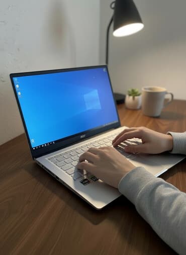 razen 7: Ноутбук, Acer, 16 ГБ ОЗУ, AMD Ryzen 7, 14 ", Б/у, Для работы, учебы, память NVMe SSD — 1