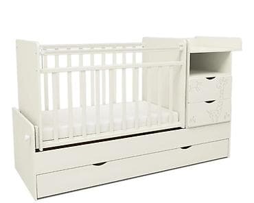 Детская кровать трансформер, Другой тип, цвет - Белый