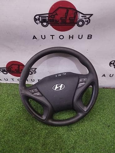 Детали салона: Руль Hyundai Б/у, Оригинал, Япония — 1