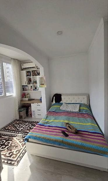 2 комнаты, 56 м², Кок-Жар ж/м 106 серия улучшенная, 3 этаж, Евроремонт — 5