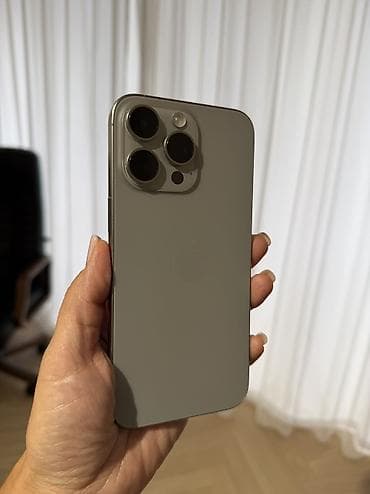 айфон 15 про макс 512: IPhone 15 Pro Max, Б/у, 512 ГБ, Natural Titanium, Коробка, 85 % — 2