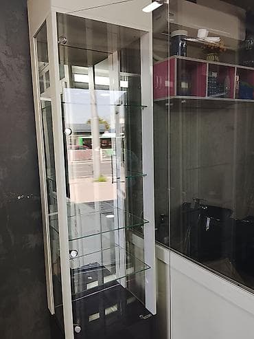 прозрачный ящик: Витрина Для косметики, С зеркалом, 220 см * 50 см * 50 см — 3