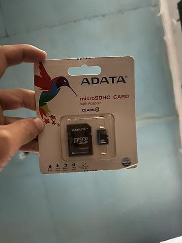 compact flash: Карта памяти ADATA microSDHC с адаптером - Форм‑фактор: microSDHC - — 1