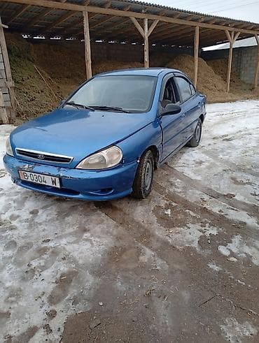 дэу матиз 1: Kia Rio: 2001 г., Кол менен иштөөчү, Бензин, Седан — 5