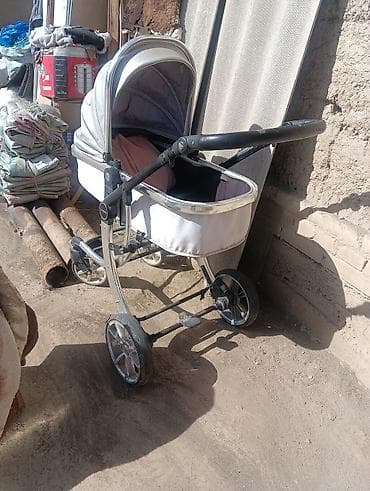 дордой игрушки: Балдар арабасы, Башка бренд, түсү - Күмүш, Колдонулган — 2