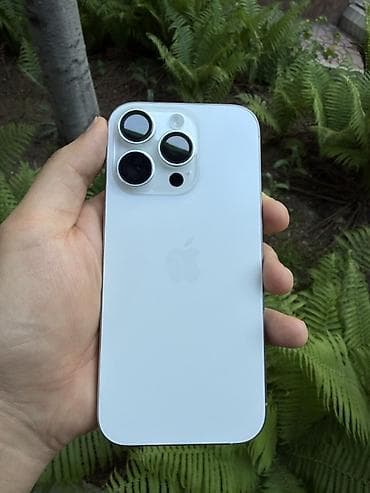 ipone 4: IPhone 16 Pro, Б/у, 256 ГБ, White Titanium, Коробка, 92 % — 7