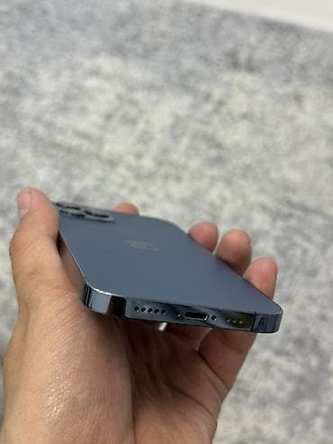 айфон 2: IPhone 12 Pro, Б/у, 128 ГБ, Sierra Blue, Зарядное устройство, Защитное стекло, Чехол, 76 % — 3