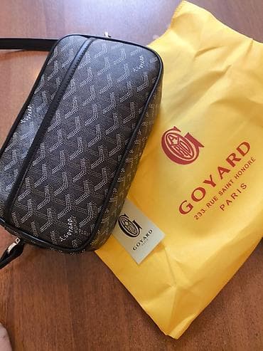 Жеке буюмдар: Сумка Goyard (Paris) через плечо/кросс-боди. - Материал: фирменный — 2