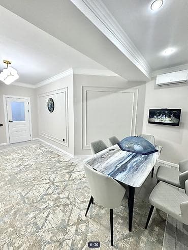 mega hous: 3 комнаты, 102 м², Элитка, 10 этаж, Дизайнерский ремонт — 6