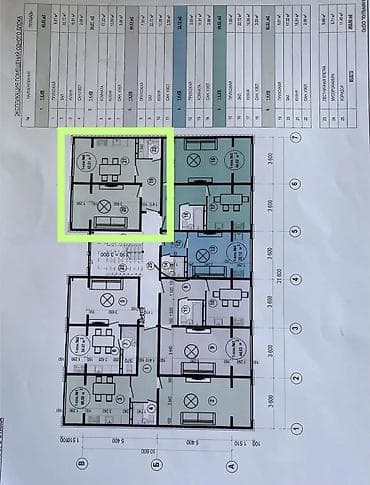 Продажа квартир: 1 комната, 42 м², Рынок Баят/Азиз 1 этаж, ПСО (под самоотделку) — 2
