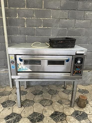 сдается пекарня: Жарочный шкаф 3-х фазная промышленная духовка на 6квт Продается с — 1