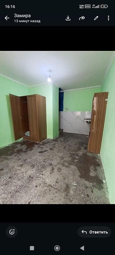 3х комнатные продаю: Квартира берилет, еки бөлмө, суусу душу ичинде бар, адрес көлмө — 7