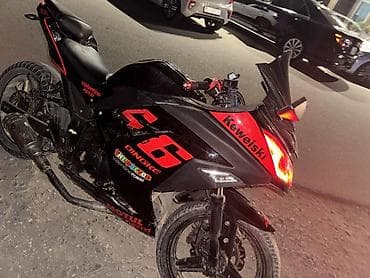 Мототехника: Спортбайк Kawasaki, 250 куб. см, Бензин, Взрослый, Б/у — 1