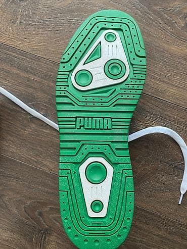 Личные вещи: Мужские кроссовки, 45, Puma, Б/у, цвет - Белый, Платная доставка, Самовывоз — 4