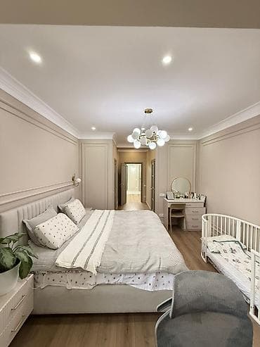 52: 3 комнаты, 124 м², ул. Алматинка / Чуй Элитка, 9 этаж, Евроремонт — 9