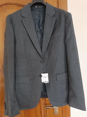 прокат одежды: Мужской пиджак ZARA - Размер на ярлыке: EUR 52 / USA 42 / MEX 52 - — 1