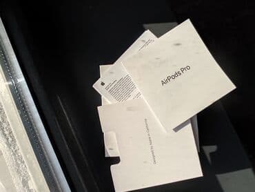 чехол на айрподс: AirPods Pro (копия AAA+) — 800 сом Полностью новые. Запечатанные — 6