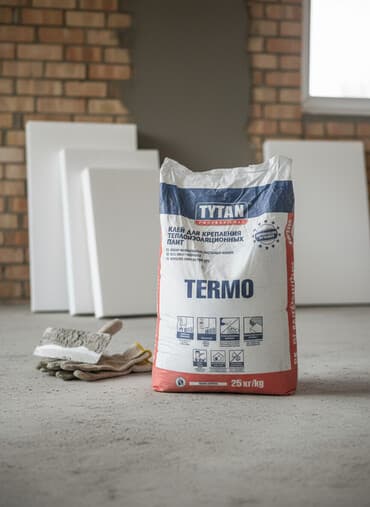 графитовый: Клей для крепления теплоизоляционных плит Tytan Professional TERMO — 1