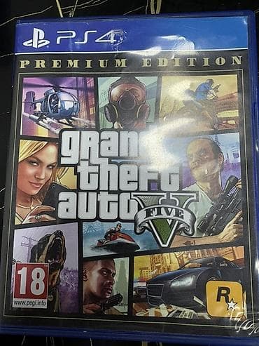 Техника и электроника: Grand Theft Auto V — Premium Edition для PS4 - Платформа: PlayStation — 1