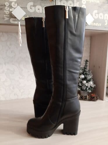 обувь для охоты: Сапоги, 37, Basconi, Б/у, цвет - Черный, Самовывоз — 2