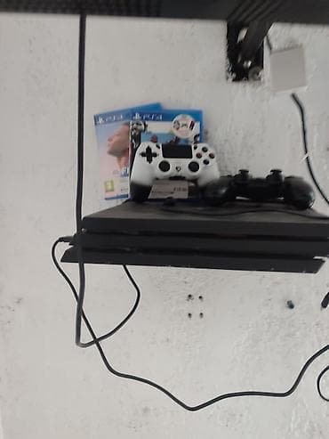 геймпад дуалшок 4: Игровая приставка Sony PlayStation 4 (PS4) Slim с комплектом — 1