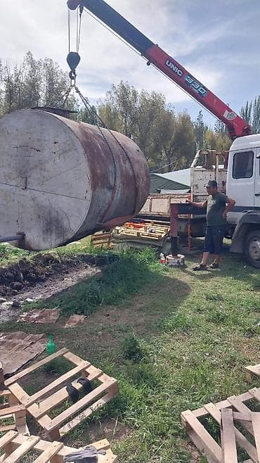 sprinter bazar: Услуги манипулятора (бортовой грузовик с краном-стрелой UNIC) - — 2