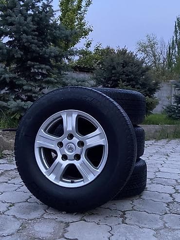 mishelin: Колеса в сборе 265 / 70 / R 18, Лето, Б/у, Комплект, Внедорожные (АТ/МТ), Литые, отверстий - 6 — 2