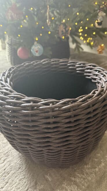 кала: Плетёные кашпо объем 12 литров . Первому покупателю сегодня — 7
