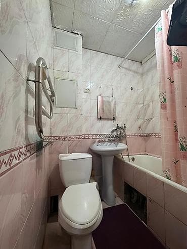 ысык куле: 2 бөлмө, 43 м², 104-серия, 1 кабат, Косметикалык ремонт — 9
