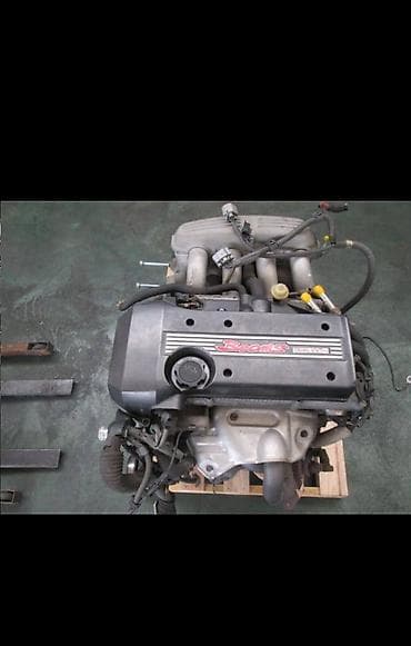 Глушители: Бензиновый мотор Toyota 1990 г., 2 л, Б/у, Оригинал, Япония — 1