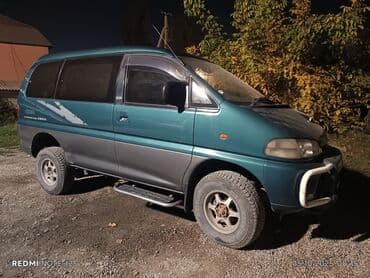 шины на делику: Mitsubishi Delica: 1994 г., 2.8 л, Автомат, Дизель, Минивэн — 6