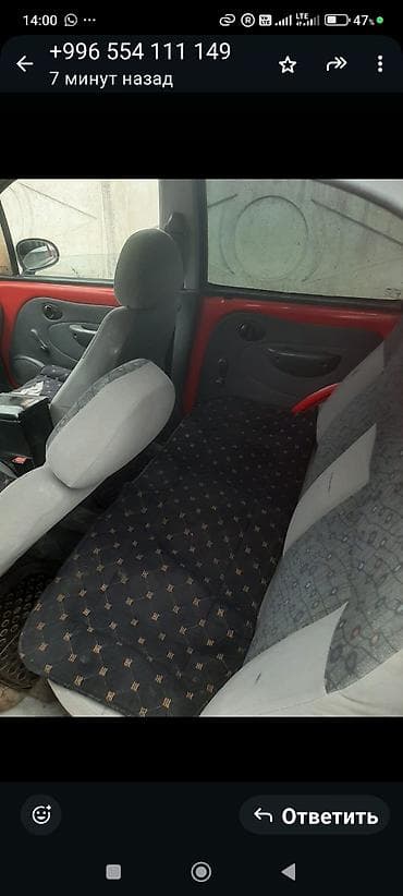 фиат сейченто: Daewoo Matiz: 2010 г., Механика, Бензин, Хэтчбэк — 3