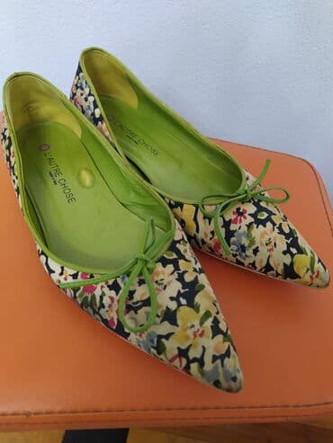 фирменная обувь из италии: Шикарные атласные,летние туфли, производство Италия, внутри всё чистая — 6