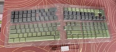 Настольные ПК и комплектующие: Набор колпачков для механической клавиатуры (кейкапы)Сделаны из PBT — 3