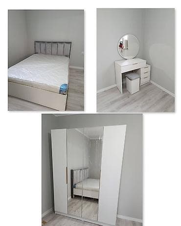 Уктоочу бөлмө гарнитуру, Жаңы, Трюмо, Шкаф, Эки кишилик керебет, Кыргызстан