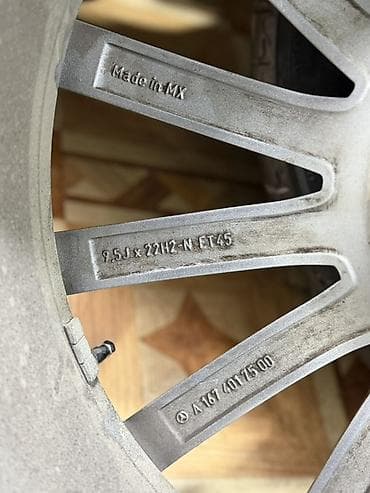 диски р22: Колеса в сборе 285 / 45 / R 22, Лето, Б/у, Комплект, Внедорожные (АТ/МТ), Литые, отверстий - 5 — 2