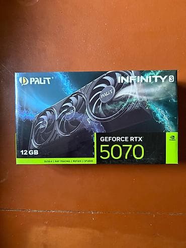 gtx видеокарта: Видеокарта Palit GeForce RTX 5070, 12 ГБ GDDR6 - Серия: NVIDIA — 1