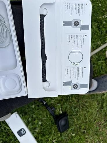 часы apple watch 7: Apple Watch 46mm c зарядным кабелем и коробкой. Характеристики и — 5