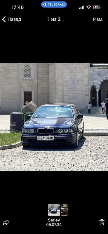 фара на бмв: BMW 5 series: 2003 г., 2.5 л, Бензин, Седан — 6