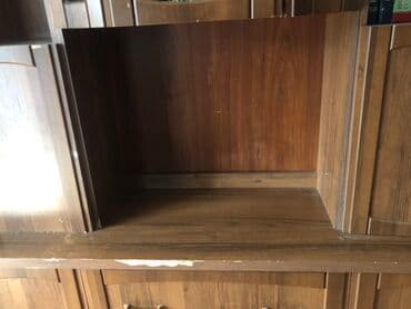 Гарнитур для зала, Б/у, Шкаф, Самовывоз, цвет - Коричневый at lalafo.kg Гарнитур для зала, Б/у, Шкаф, Самовывоз, цвет - Коричневый