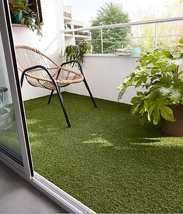 озеление: Искусственная трава в рулонах - Реалистичная фактура и густой ворс — 2