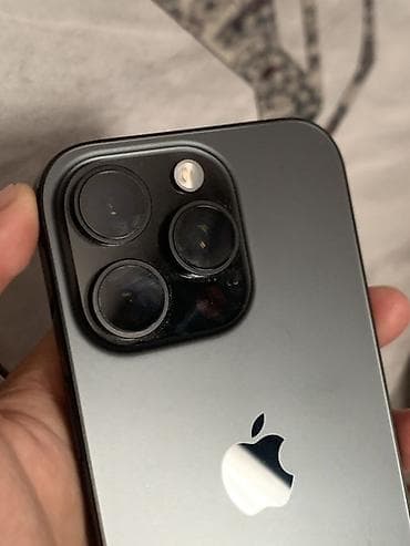 sultan power: IPhone 16 Pro, Б/у, 128 ГБ, Черный, Зарядное устройство, 94 % — 1
