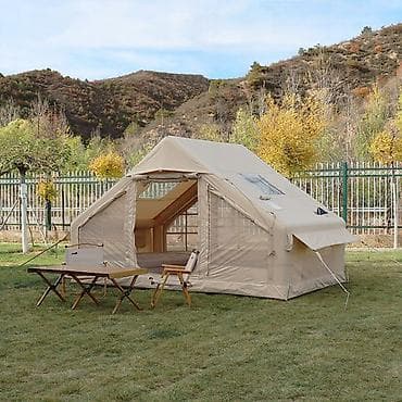 Палатка надувная в комплекте сумка и все что прилагается все есть