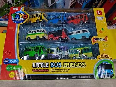 gamecube games: Набор игрушечных автобусов Tayo The Little Bus — Little Bus Friends — 1