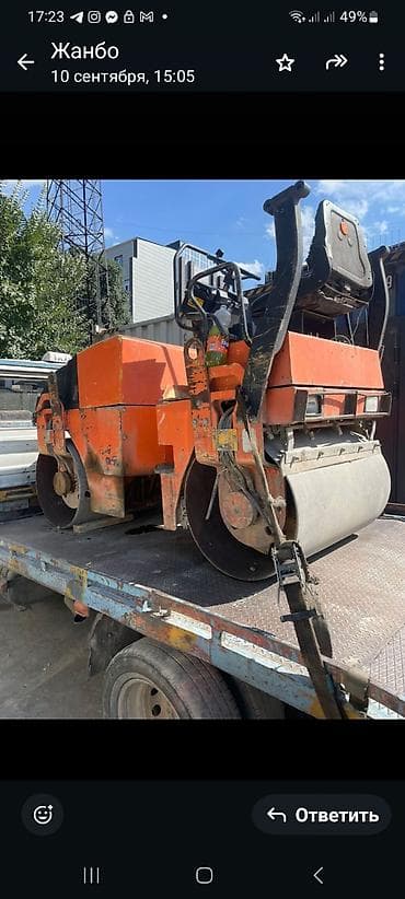 s 70: Каток каток Услуги каток 3 тонн, минимум 3 часа10т,⁸ день 18т — 4