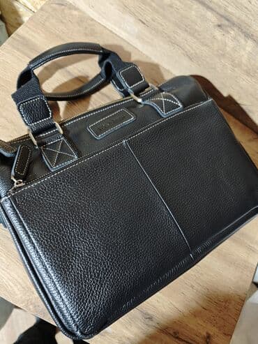 партфель: Портфель, Новый, Материал: Натуральная кожа, Мужские — 7